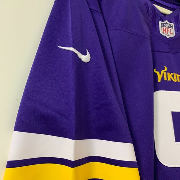 Nike S.J.J. McCarthy Minnesota Vikings Purple No. 9 Jersey - Picture 5 of 9